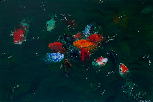 "Gasp" 24 x 36 Original Painting