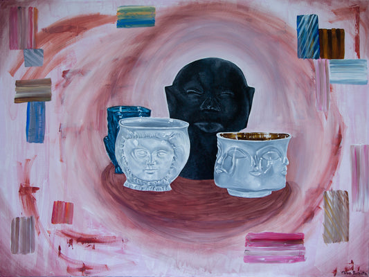 "Trinkets" 35 x 47 Original Painting