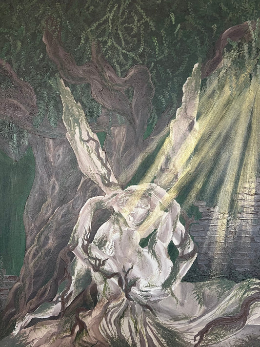 "Psyche Untouched" 18 x 24" Original Painting